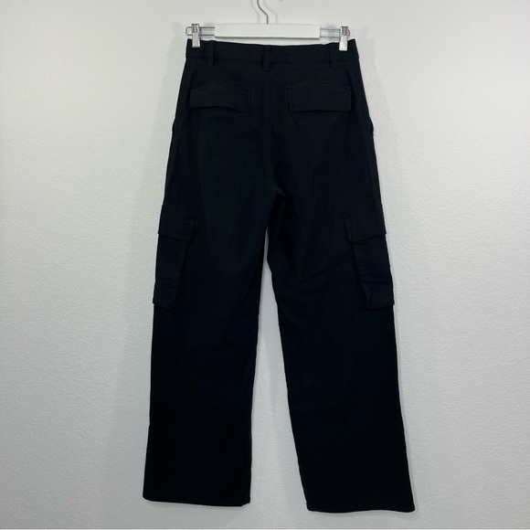 Aritzia TNA Cargo Wide leg Pant Black size 6 Women’s Pant - Picture 5 of 10